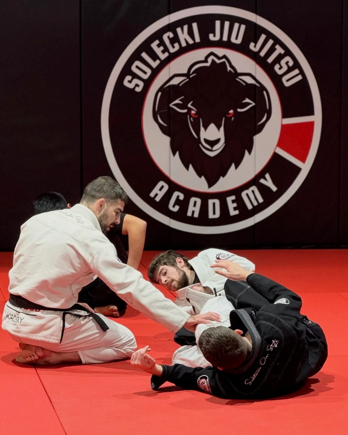 Advanced BJJ class - Gi training at Solecki Jiu Jitsu Academy